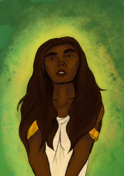 Woman in Green